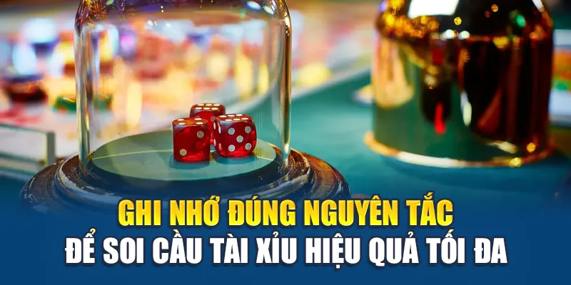 Ghi nhớ đúng nguyên tắc để soi cầu Tài Xỉu hiệu quả tối đa